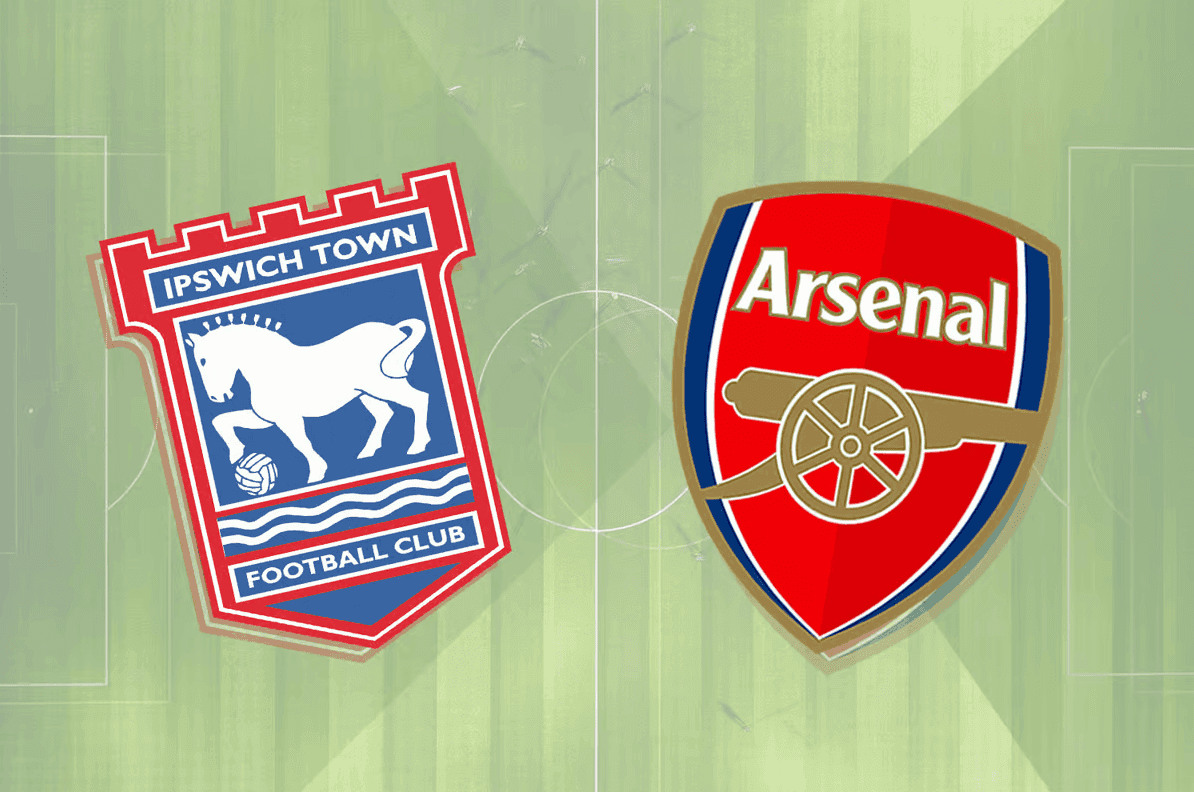 England Premier League	
Trận đấu: Ipswich Town vs Arsenal
