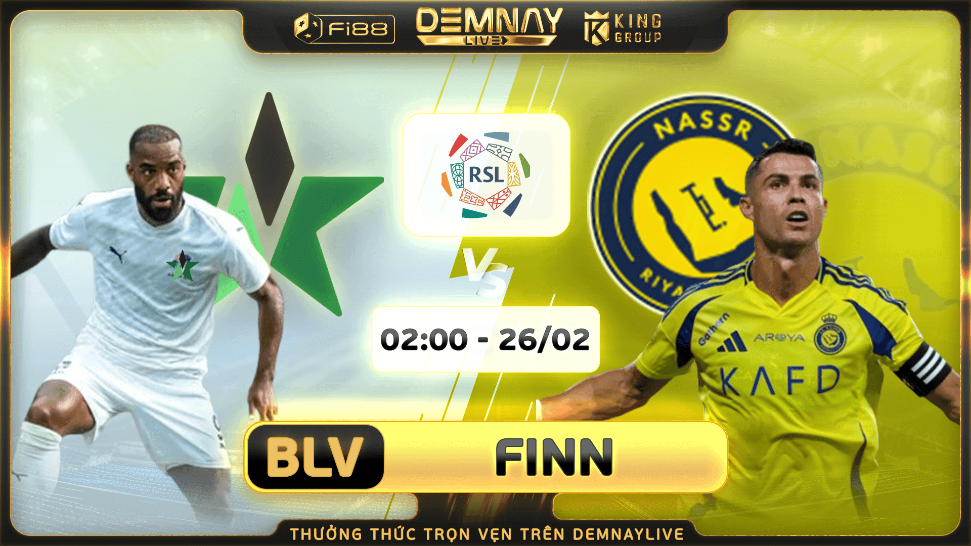 Hủy diệt Al-Najma SC 5-0 bàn thắng thứ 965 của Ronaldo